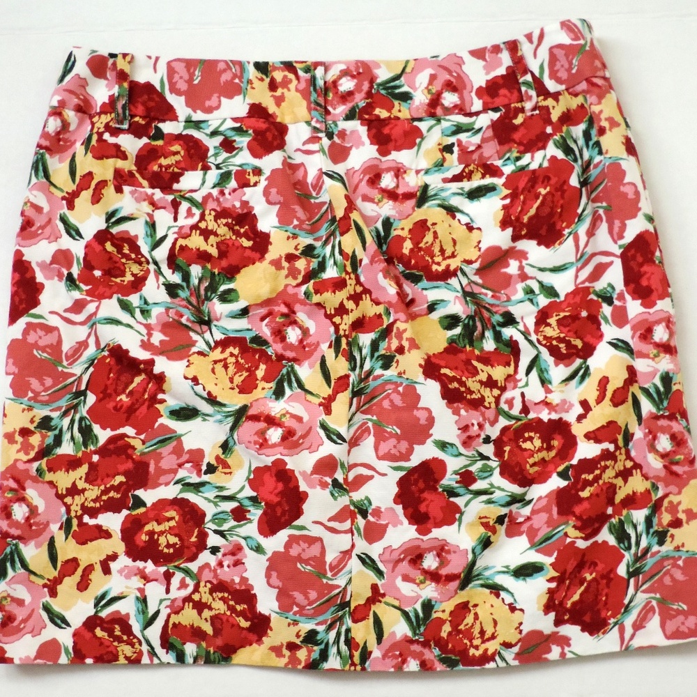 LOFT - Floral Skirt